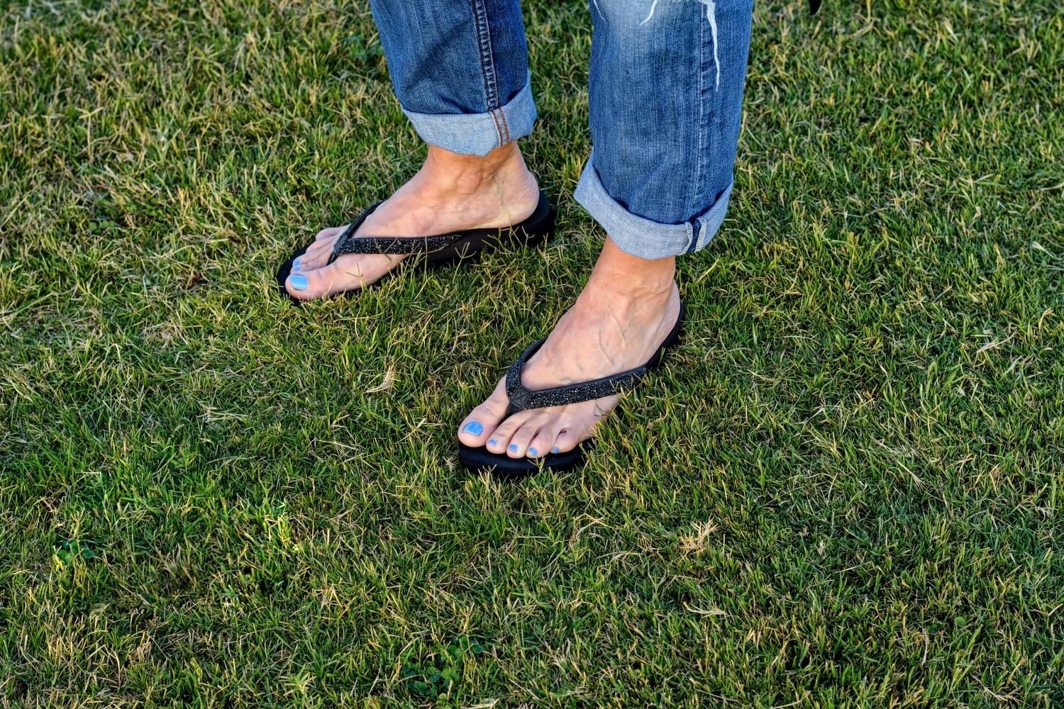 Flip Flops and Jeans